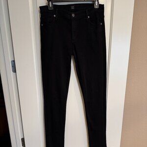 Citizens of Humanity Avedon Black Jeans, Size 31